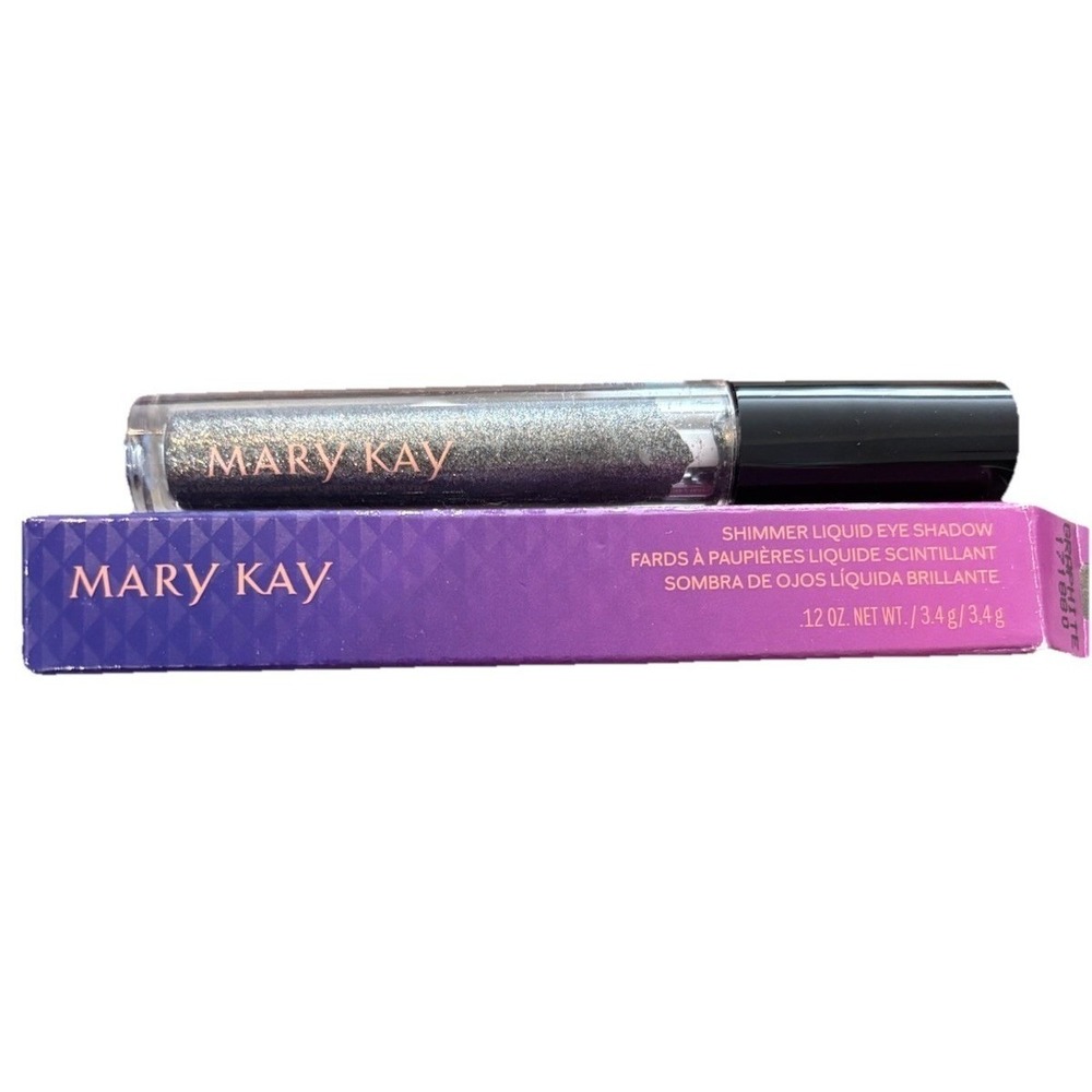 MARY KAY Shimmer Liquid Eye Shadow Graphite .12oz New 171880